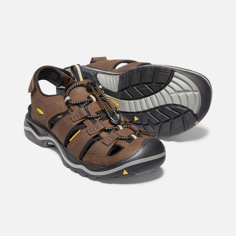 Sandales de Randonnée Keen Homme Marron | Rialto Ii | OMGXT-1842